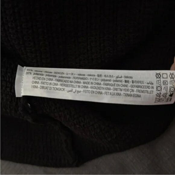 Elegant Pointelle Black mini  crochet Sleeveless Dress - Picture 11 of 13